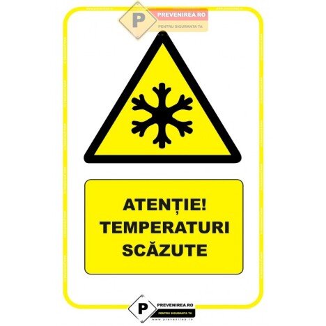 Indicatoare pentru temperaturi scazute